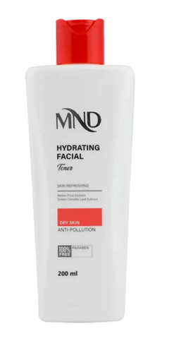 تونر صورت آبرسان مناسب پوست خشک mnd