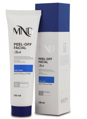 ماسک صورت حاوی پودر زغال مناسب پوست چرب mnd