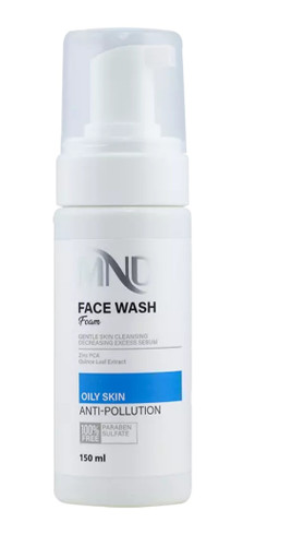 فوم شستشو مناسب پوست چرب mnd