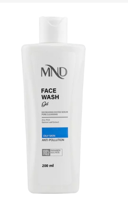 ژل شستشو مناسب پوست چرب mnd