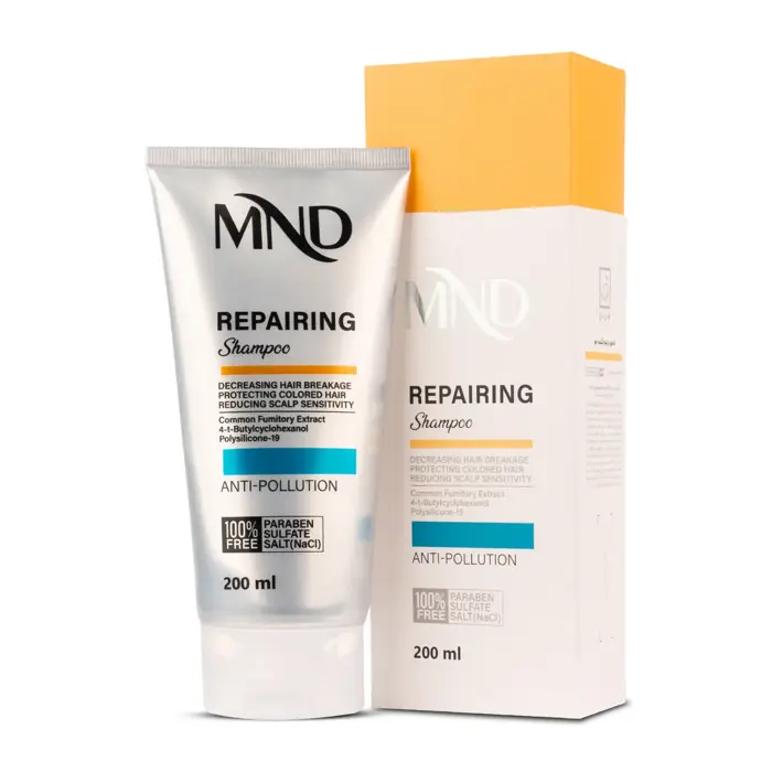 شامپو ترمیم کننده مو ام ان دی 200 میلی‌لیتر