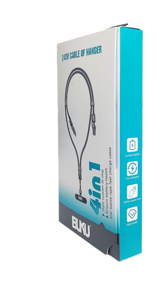 کابل شارژ 4در1 BUKU مدل MA-117